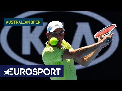 Dominic Thiem v Denis Kudla Highlights | Australian Open 2018 Round 2 | Eurosport