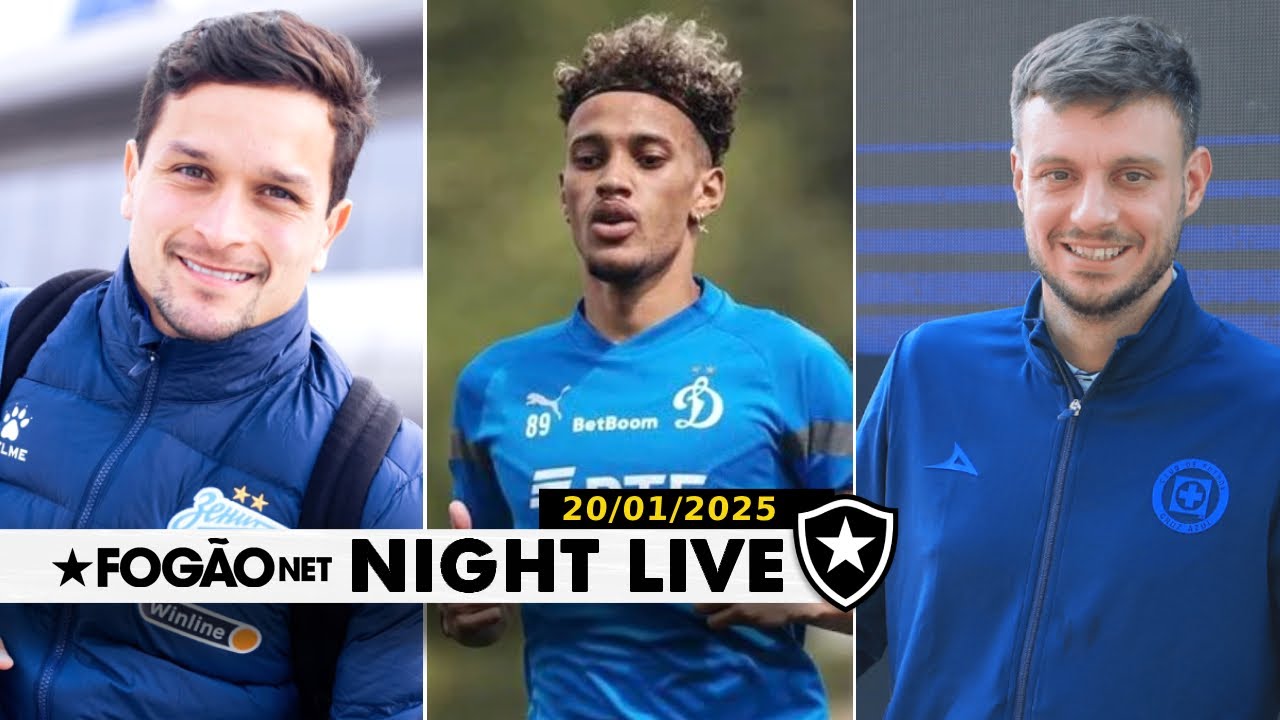 NIGHT LIVE | Artur é do Botafogo; impasse por Bitello; técnico do Cruz Azul no radar