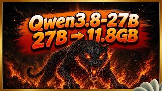 Qwen3.8-27B GSQ+RCO: 27B Params, 11.8GB, Zero Accuracy Lost Locally