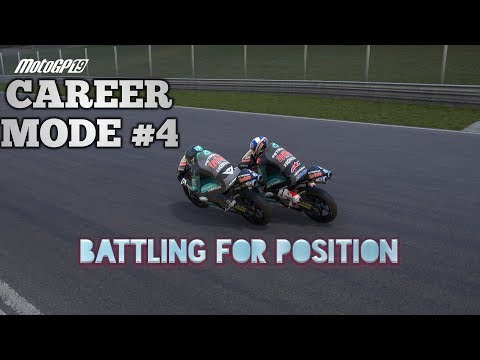 MotoGP19 Career Mode #4 || Battling for Position (PC Gameplay)