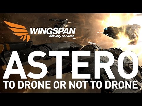 EVE Online Stealth Bomber Solo PVP - Astero, to drone or not to drone?