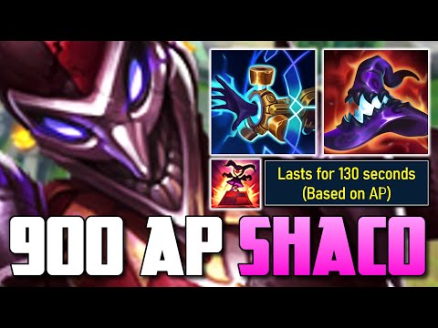 900+ AP, 130 SECOND BOX TIMERS, AND 200 IQ BAITS, THIS SHACO GAME HAS IT ALL!