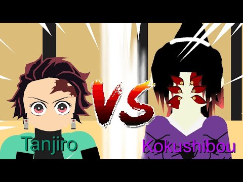 Tanjiro Vs Kokushibou Stick Nodes Pro (Demon slayer)