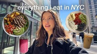 what i eat as a busy girl living in nyc | healthy & easy meals