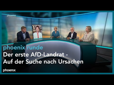 phoenix runde: Der erste AfD-Landrat - Auf der Suche nach Ursachen