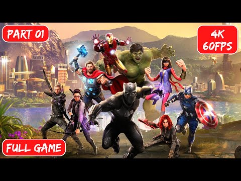 MARVEL'S AVENGERS: War for Wakanda Gameplay Full Game Walkthrough PART 01 [4K 60FPS] No Commentary