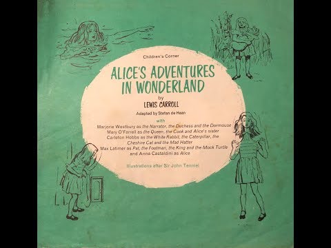Alice's Adventures In Wonderland - Childrens Corner 1965 Vinyl Record