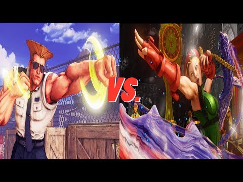 Daigo (Guile) vs. Mago (Cammy) 1st to 3-Street Fighter V