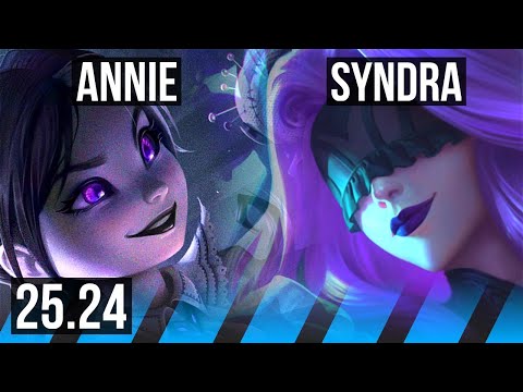 ANNIE vs SYNDRA (MID) | KR Master | 25.24