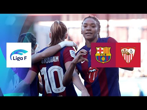 HIGHLIGHTS | Barcelona vs. Sevilla (Liga F 2023-24)