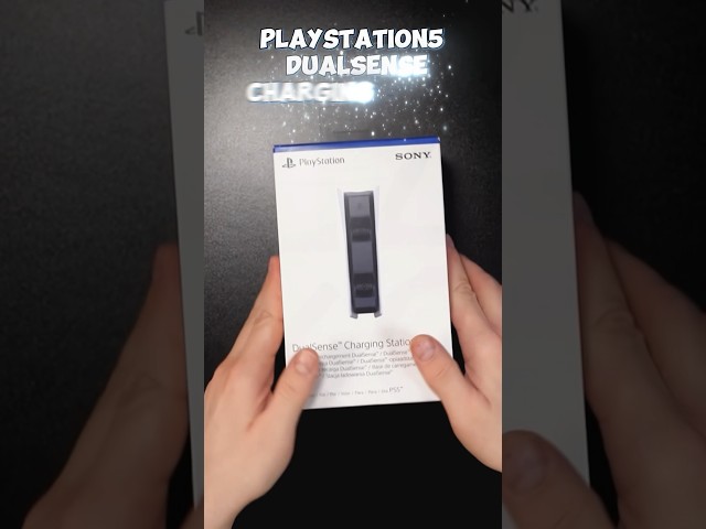Vídeo relacionado con NEWDERY Estación de Carga para Mando Inalámbrico para PlayStation Dual Sense PS5/ Edge Cargador Rápida Play Station Docking, (Blanco)