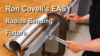 Making a Radius Bending Fixture for Sheetmetal