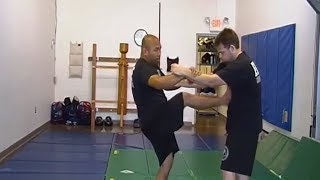 Wing Chun - Stomp Kick From Chi Sao