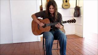 Jay Carter at Guitars JC workshop: rendition of Fire and Rain by James Taylor