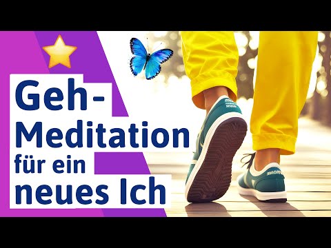 🟣 Guided Walking Meditation for a New YOU - Walking Meditation German