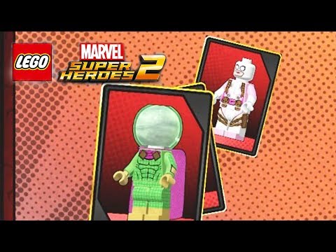 LEGO Marvel Superheroes 2 -  How to Unlock  Mysterio / Pink Brick - Party