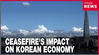 Middle East ceasefire lifts Korean stocks as oil prices fall sharply