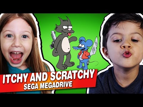 The Itchy & Scratchy Game Megadrive