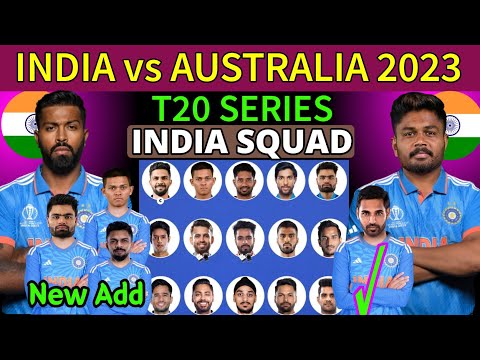 Australia Tour Of India T20 Series 2023 | Team India T20 Squad vs Aus | ind vs Aus T20 Squad 2023