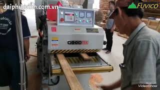 Máy bào 2 mặt trục dao xoắn 635 mm