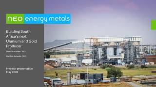 NEO ENERGY METALS PLC - Annual General Meeting