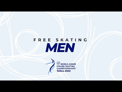 Men Free Skating | ISU World Junior Figure Skating Championships | Tallinn | #WorldJFigure