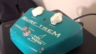 Video thumbnail for Carl Martin Surf Trem by james Cooper