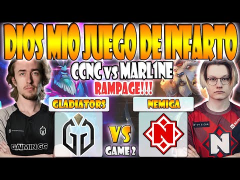 GLADIATORS VS NEMIGA BO3[GAME 1]SEMIFINAL - CCNC VS MALR1NE- BETBOOM XMAS SHOW - DOTA 2 ENG