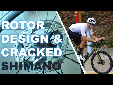 Why I stopped using Shimano rotors: Disc brake rotor design, cracks & thermal issues discussed.
