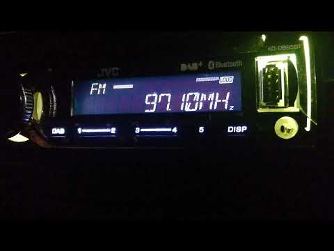 Mobilny skan radiowy FM, DAB+ oraz AM  na JVC KD-DB95BT w Kępnie ul.Wieluńska  - 6.02.2021