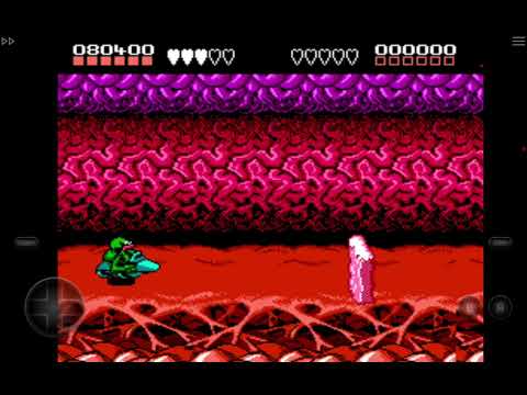 Battletoads NES - Level 3 (Turbo Tunnel) Practice Gameplay Test