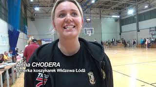 Anna Chodera ma niesamowity temperament i jeszcze dobrze prowadzi zespół koszykarek Widzewa...