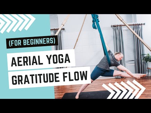 Aerial Yoga for Beginners | 30 min Vinyasa Class