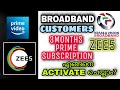 Kerala Vision Broadband Amazon Prime Zee5 Subscription Activation|എങ്ങനെ Activate ചെയ്യാം|Gaut