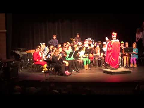 2018 Fruitport HS Wind Ensemble - Halloween Concert - Heartbeats in Shadows
