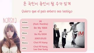 [ESPAÑOL] iM - Be My 1004 Feat. Narsha  (Brown Eyed Girls)