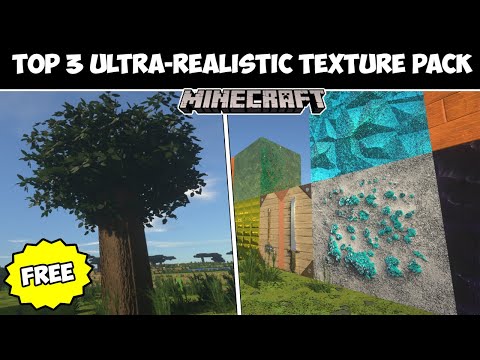 Akhramak Tech - Top 3 Best Ultra-Realistic Resource Pack for Minecraft 2022 (Free)