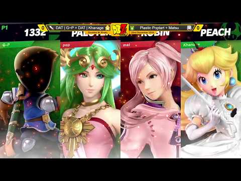 DAT BlastZone 28 - Doubles Winners Finals - GP + Khanage vs Plastic Poptart + Matsu