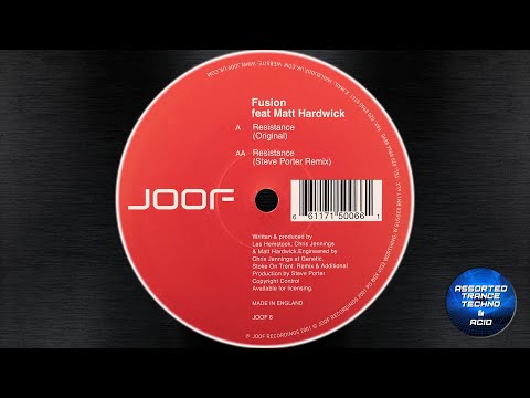 [Trance] Fusion ft.  Matt Hardwick - Resistance (Original Mix) [Joof Recordings] 2001