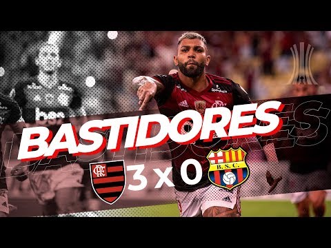 Bastidores - Flamengo 3 x 0 Barcelona (EQU)