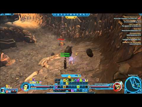 SWTOR JK Tatooine Class Quest - The Sand Demon's Lair