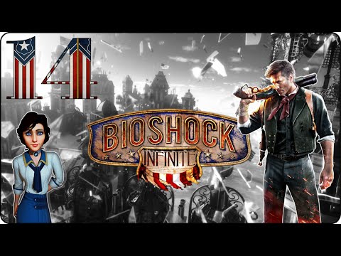 Bioshock Infinite [#14] Krwawa Elizabeth oraz Booker DeWitt - bohater ludu | 1080p60 Gameplay PL