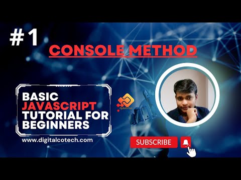 Console In Javascript Tutorial For Beginners Digitalcotech Javascript Tutorial In Hindi 01