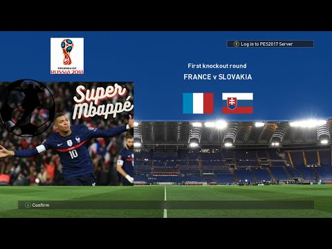 France v Slovakia | 2018 FIFA World Cup | First Knockout Round | PÉS 2017