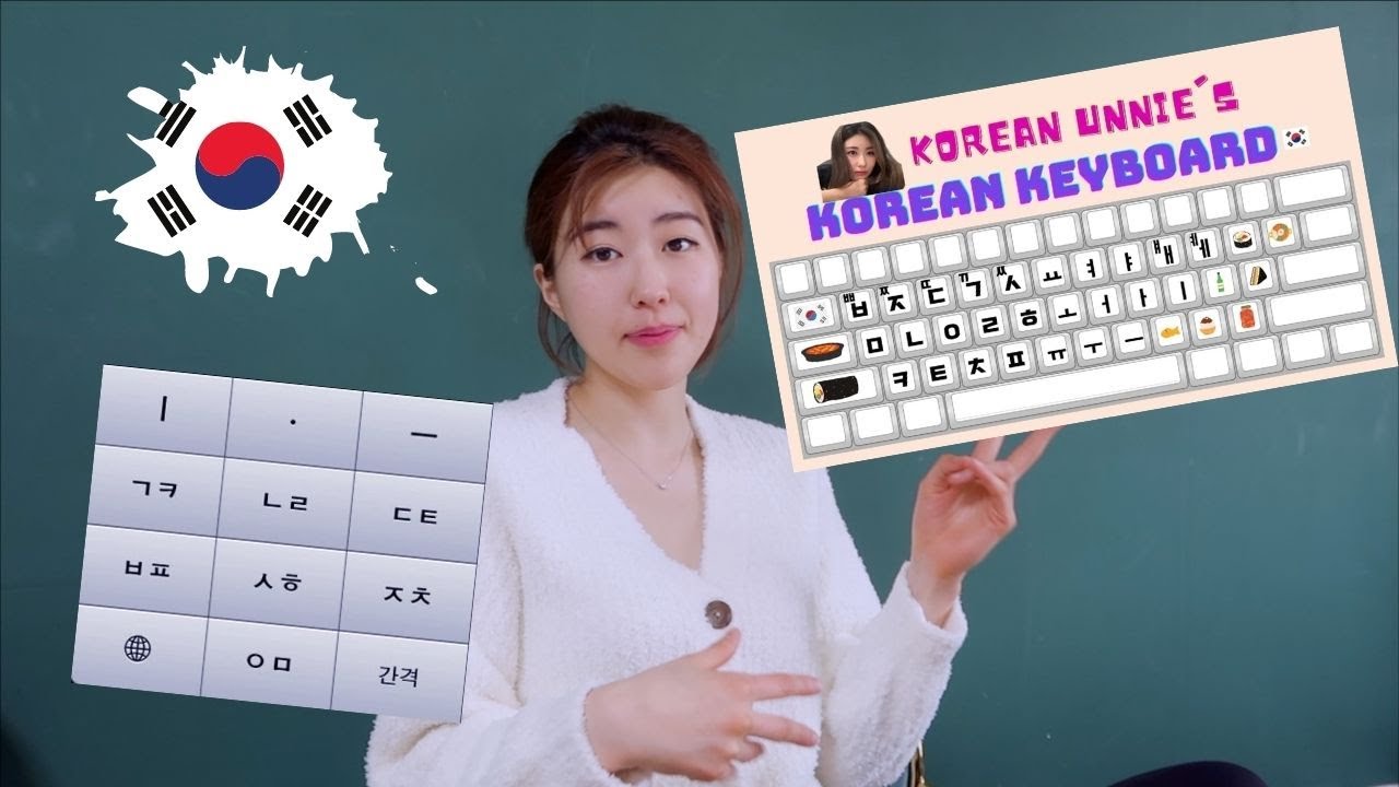How can I type Korean on my keyboard?