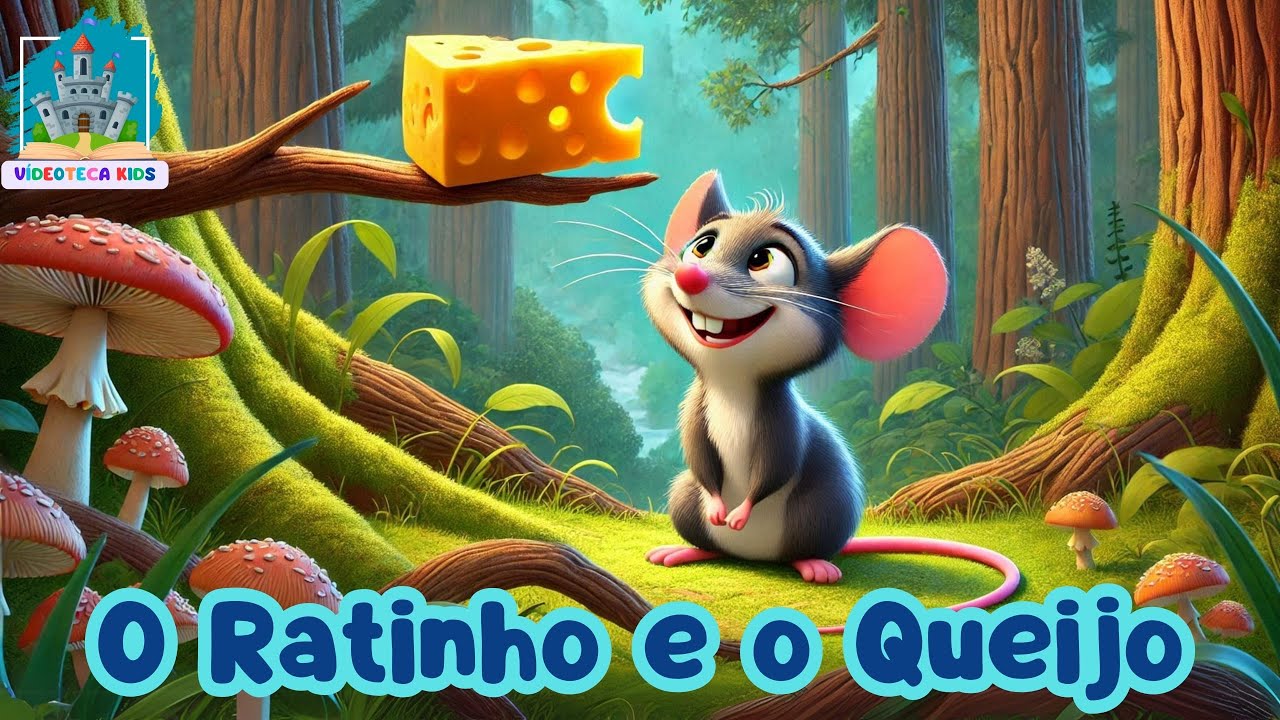 O RATINHO E O QUEIJO - História Infantil | #historiainfantilparadormir #historinha #livrosinfantis