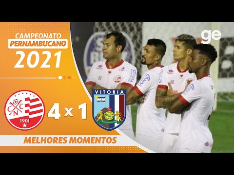 Gols e lances de Náutico x Vitória-PE