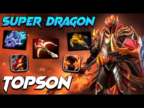 Topson Super Dragon Knight - Dota 2 Pro Gameplay [Watch & Learn]