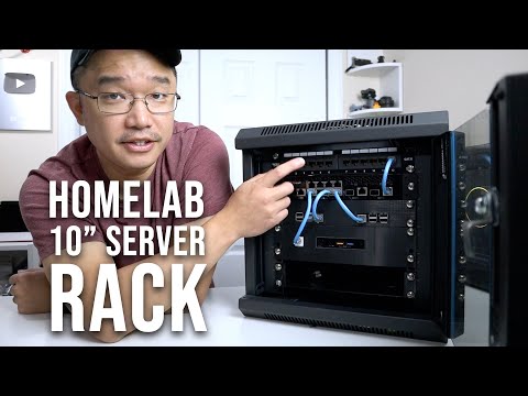 What's In My 10" Inch Homelab Server Rack