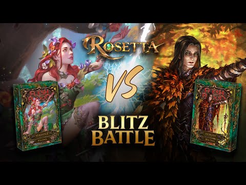 Rosetta Blitz Deck Battle | Verdance v Florian